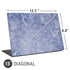 Crushed Blue Universal Laptop 15in (12.2 x 8.8in) Skin